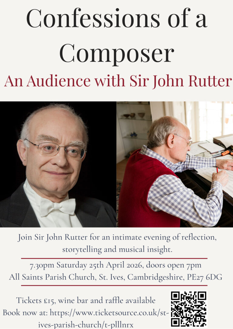 Confessions of a Composer An Audience with John Rutter 768x1086