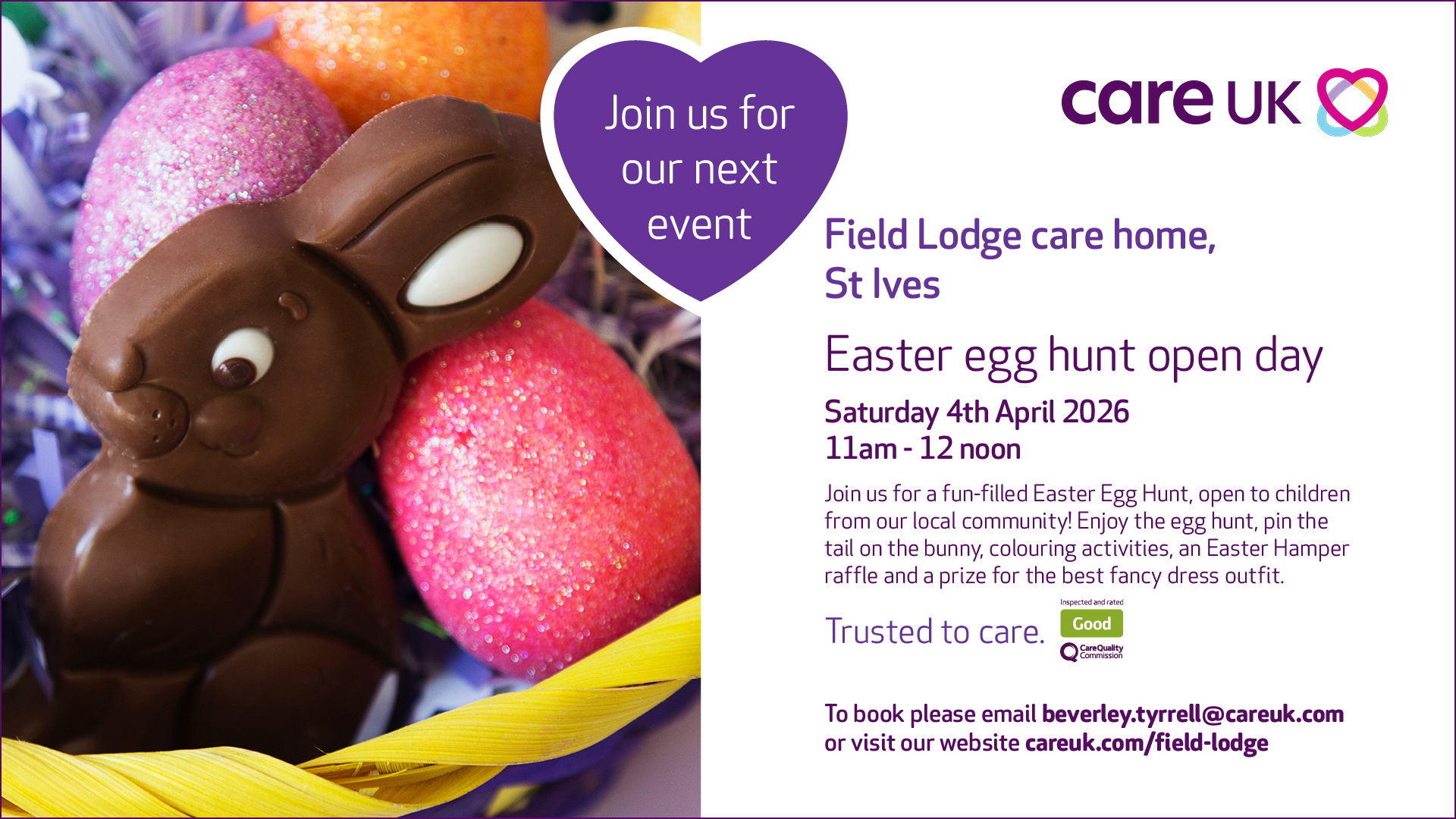 Field Lodge Easter poster