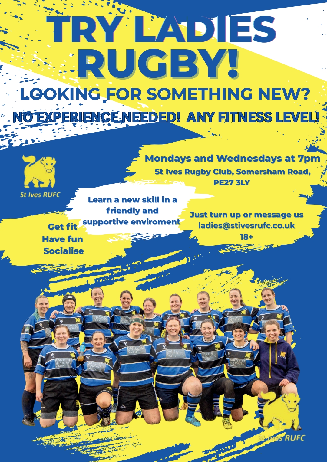 St Ives RUFC Poster